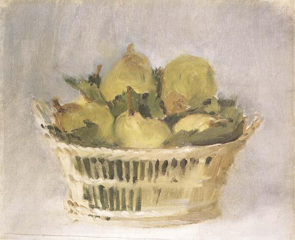 Edouard Manet Corbeille de poires (mk40) oil painting image